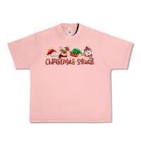 Salmon christmas squad Urban Heavy Tee - MaliasSmallBusiness