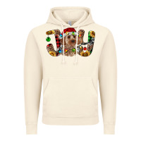Vintage Artic Cockapoo Christmas Joy Vintage Hoodie - RanaPortraitStore
