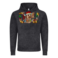 Vintage Black Cockapoo Christmas Joy Vintage Hoodie - RanaPortraitStore