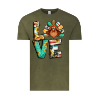 Vintage Olive love thanksgiving Vintage Tee - Jasminsmagicworld