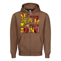 Chestnut hey sister sister swing softball Zipper Hoodie - Artiststas