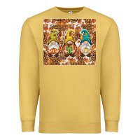 Antique Gold Fall gnomes Premium Sweatshirt - NancyCooperArtShop