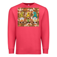 Cardinal Fall gnomes Premium Sweatshirt - NancyCooperArtShop