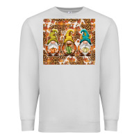 Dove Grey Fall gnomes Premium Sweatshirt - NancyCooperArtShop
