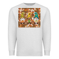 Oatmeal Heather Fall gnomes Premium Sweatshirt - NancyCooperArtShop