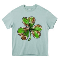 Arona Cowhide leopard shamrock 4th of july Heavy Core Tee - Neo Western