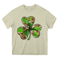 Mossy Cowhide leopard shamrock 4th of july Heavy Core Tee - Neo Western