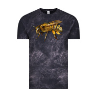 Cloud Black Bee Side Vintage Tee - LillyAllenDesigns