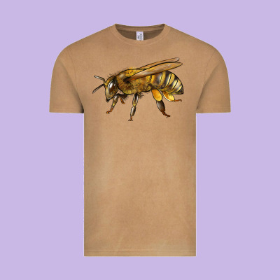 Bee Side Vintage Tee Designed By Lillyallendesigns