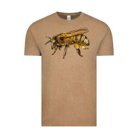 Vintage Coffee Bee Side Vintage Tee - LillyAllenDesigns