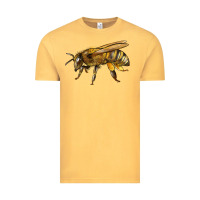 Vintage Mustard Bee Side Vintage Tee - LillyAllenDesigns