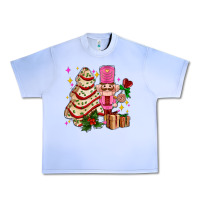 Grape Ice christmas tree cake and nutcracker with gifts ado Urban Heavy Tee - AdoDesignShop