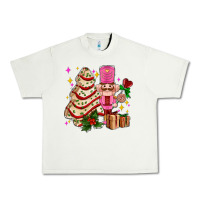 Pistachio christmas tree cake and nutcracker with gifts ado Urban Heavy Tee - AdoDesignShop