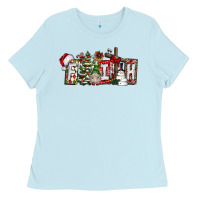 Baby Blue Faith Ladies Tee - CowhideDigitalArt