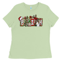 Matcha Faith Ladies Tee - CowhideDigitalArt