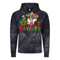 Cloud Black feliz navidad Spanish Christmas Vintage Hoodie - Jasminsmagicworld