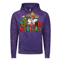 Cloud Purple feliz navidad Spanish Christmas Vintage Hoodie - Jasminsmagicworld