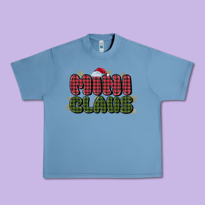 Mini Claus Urban Heavy Tee Designed By Maliassmallbusiness