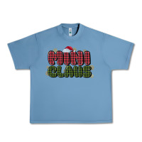 Pebble Blue mini claus Urban Heavy Tee - MaliasSmallBusiness
