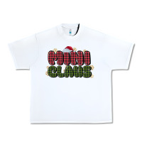 White mini claus Urban Heavy Tee - MaliasSmallBusiness