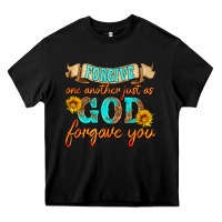 Black forgive one another just as god forgave you Heavy Core Tee - HRA Design Shop