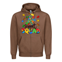 Chestnut support squad Zipper Hoodie - Artiststas