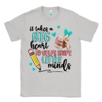 Moon Dust it takes a big hearts to helps shape little minds Classic Tee - MaliasSmallBusiness