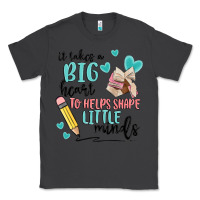 Smoke it takes a big hearts to helps shape little minds Classic Tee - MaliasSmallBusiness