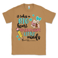 Toasted Coconut it takes a big hearts to helps shape little minds Classic Tee - MaliasSmallBusiness