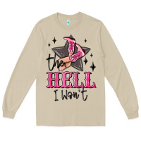 Mushroom the hell i wont cowgirl Long Sleeve Tee - MaliasSmallBusiness