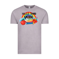 Vintage Zinc back to school hello third grade 3200x2400 Vintage Tee - AdoDesignShop