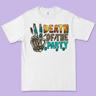 Death Of Party Premium Tee Designed By Racoondesign