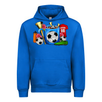 Cobalt Soccer Coffee Mug Urban Hoodie - FaDigitalArtStudio