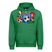 Emerald Soccer Coffee Mug Urban Hoodie - FaDigitalArtStudio