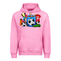 Fuchsia Pink Soccer Coffee Mug Urban Hoodie - FaDigitalArtStudio