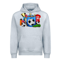 Heather Grey Soccer Coffee Mug Urban Hoodie - FaDigitalArtStudio
