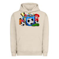 Pigment French Oak Soccer Coffee Mug Urban Hoodie - FaDigitalArtStudio