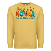 Antique Gold This nonna loves her little pumpkins Premium Sweatshirt - texasbilliewilder
