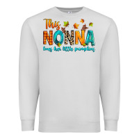 Dove Grey This nonna loves her little pumpkins Premium Sweatshirt - texasbilliewilder