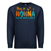 Navy This nonna loves her little pumpkins Premium Sweatshirt - texasbilliewilder
