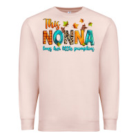 Pale Pink This nonna loves her little pumpkins Premium Sweatshirt - texasbilliewilder
