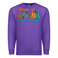 Purple This nonna loves her little pumpkins Premium Sweatshirt - texasbilliewilder