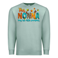 Seafoam This nonna loves her little pumpkins Premium Sweatshirt - texasbilliewilder