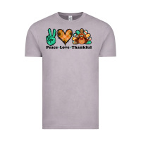 Vintage Zinc peace love thankful turkey Vintage Tee - Jasminsmagicworld