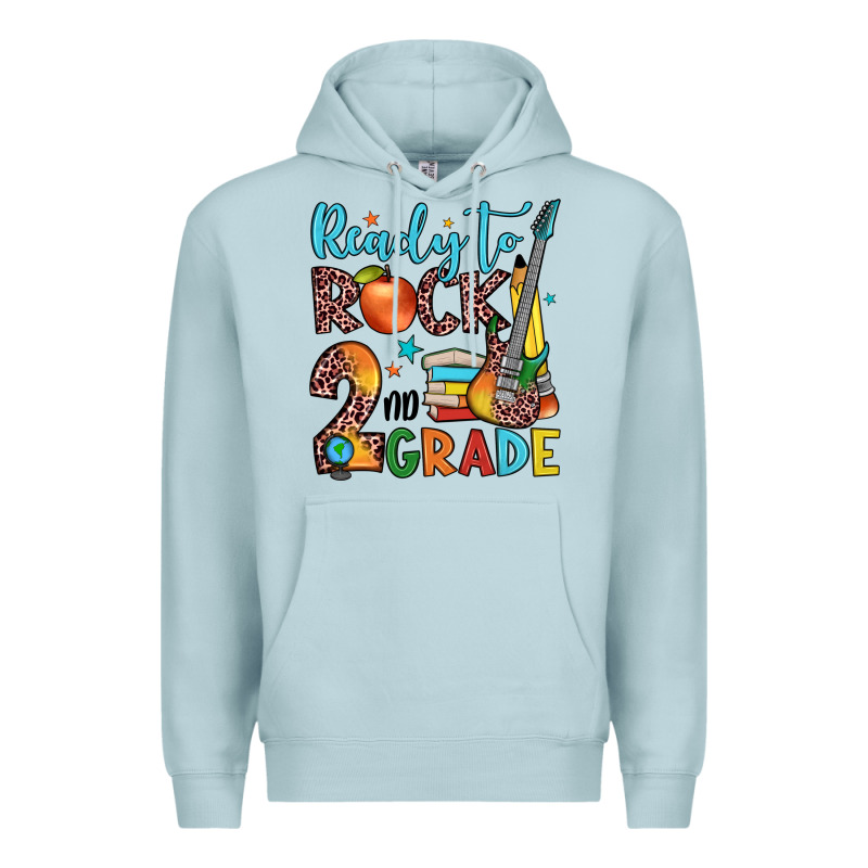 Ready To Rock 2nd Grade Premium Hoodie by JahusDesignShop | Teevron