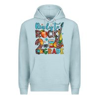 Blue Mist ready to rock 2nd grade Premium Hoodie - JahusDesignShop
