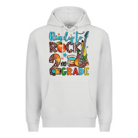 Dove Grey ready to rock 2nd grade Premium Hoodie - JahusDesignShop