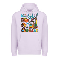 Lilac ready to rock 2nd grade Premium Hoodie - JahusDesignShop