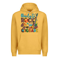 Mustard ready to rock 2nd grade Premium Hoodie - JahusDesignShop