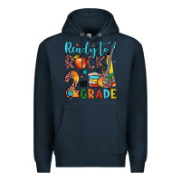 Navy ready to rock 2nd grade Premium Hoodie - JahusDesignShop